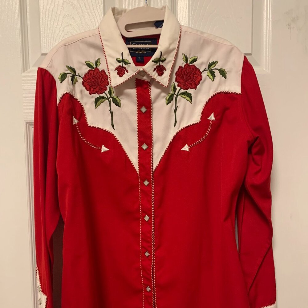 Scully’s Womens Western Shirt Size XL